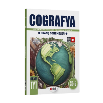 Ulti Yayınları TYT Coğrafya 30 x 5 Branş Denemeleri