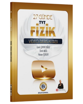 Bilgi Sarmal Yayınları TYT Fizik 27 Günde Video Ders Kitabı