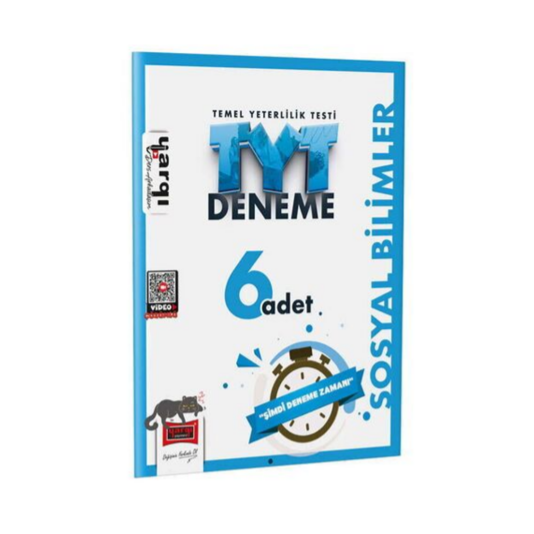 TYT Sosyal Bilimler 6 Deneme Sınavı Yargı Yayınları