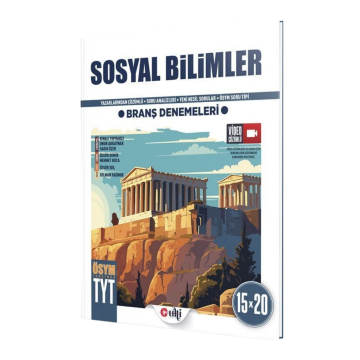 Ulti Yayınları TYT Sosyal Bilgiler 15 x 20 Branş Denemeleri