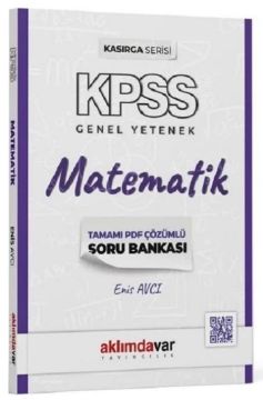 Aklımdavar KPSS Matematik Kasırga Soru Bankası PDF Çözümlü - Enis Avcı Aklımdavar Yayııncılık