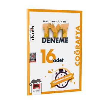 TYT Coğrafya 16 Deneme Sınavı Yargı Yayınları