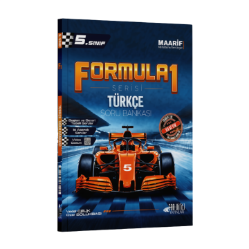 Son Viraj Yayınları 5. Sınıf Türkçe Formula 1 Serisi Maarif Soru Bankası