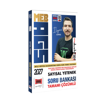Yargı Yayınları 2027 MEB-AGS Sayısal Yetenek Tamamı Çözümlü Soru Bankası