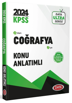 DATA KPSS 2024 ULTRA SERİ COĞRAFYA KONU ANLATIMLI