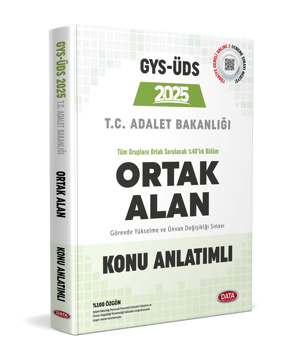 Adalet Bakanlığı Gys-Üds Ortak Alan Konu Anlatımlı Data Yayınları