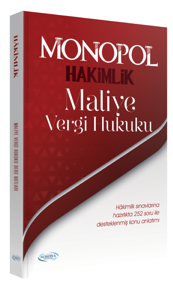 2024 Hakimlik Maliye Vergi Hukuku Monopol Yayınları