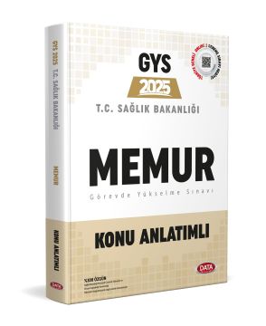 T.C. Sağlık Bakanlığı Memur VHKİ GYS Konu Anlatımlı Data Yayınları
