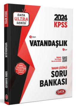 DATA KPSS 2024 ULTRA SERİ VATANDAŞLIK ÇÖZÜMLÜ SORU BANKASI