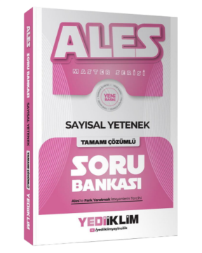 Yediiklim Yayınları 2027 ALES Sayısal Yetenek Tamamı Çözümlü Soru Bankası