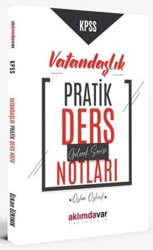Aklımdavar KPSS Vatandaşlık Pratik Ders Notları - Özkan Özkınık Aklımdavar Yayıncılık