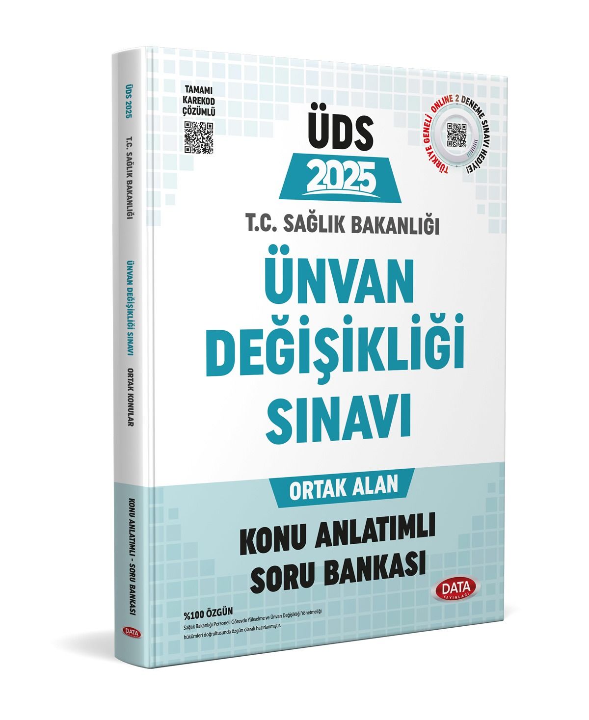 2025 T.C. Sağlık Bakanlığı Unvan Değişikliği Sınavı Ortak Konular Konu Anlatımlı Soru Bankası Data Yayınları