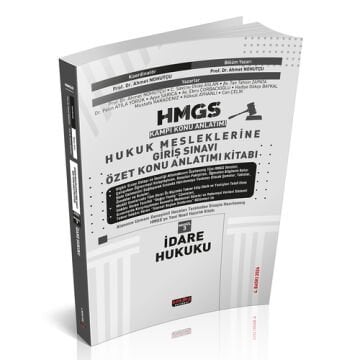 HMGS Özet Konu Anlatımı İdare Hukuku Savaş Yayınları