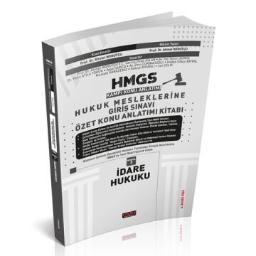 HMGS Özet Konu Anlatımı İdare Hukuku Savaş Yayınları