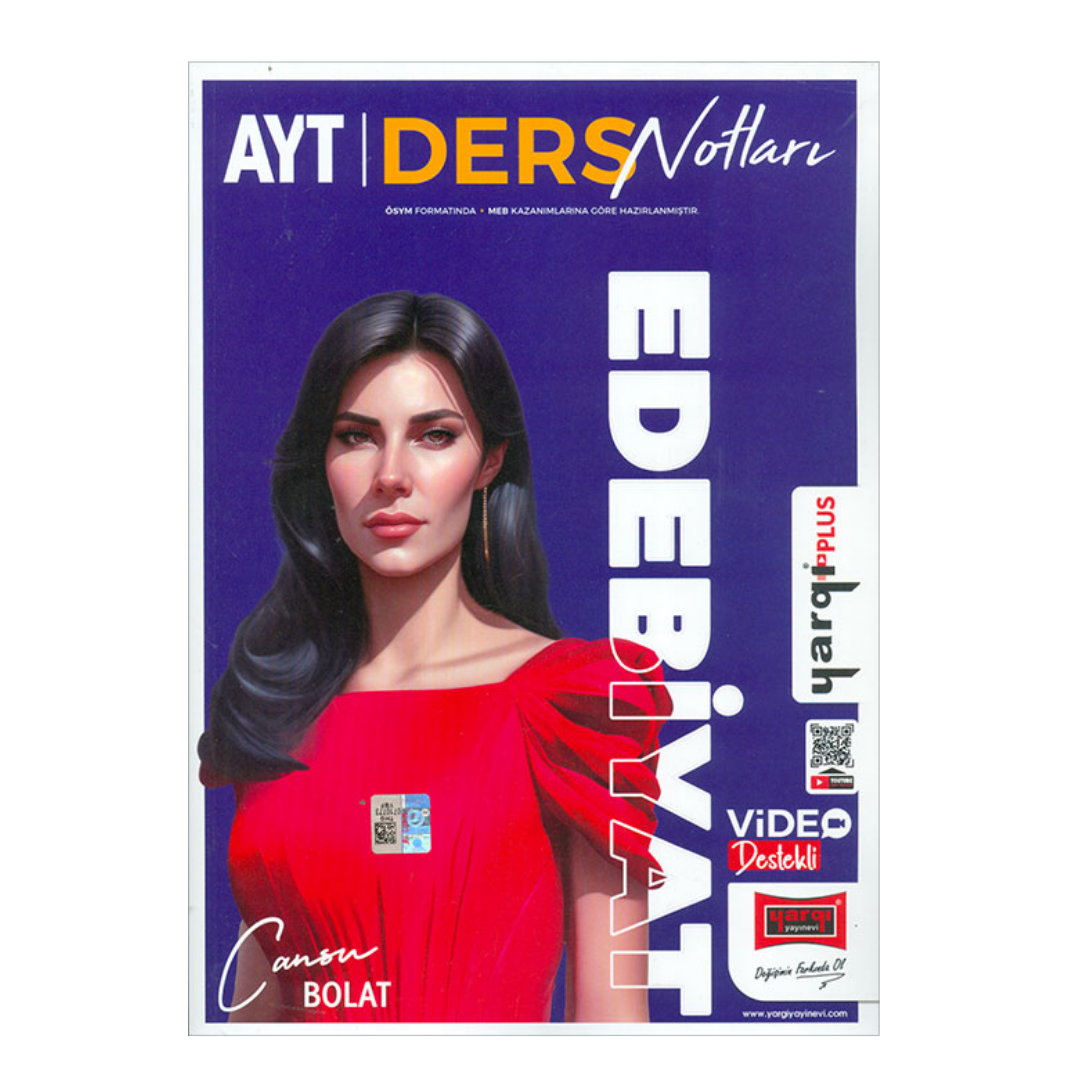 2025 AYT Edebiyat Ders Notları (Cansu Bolat) Yargı Yayınları