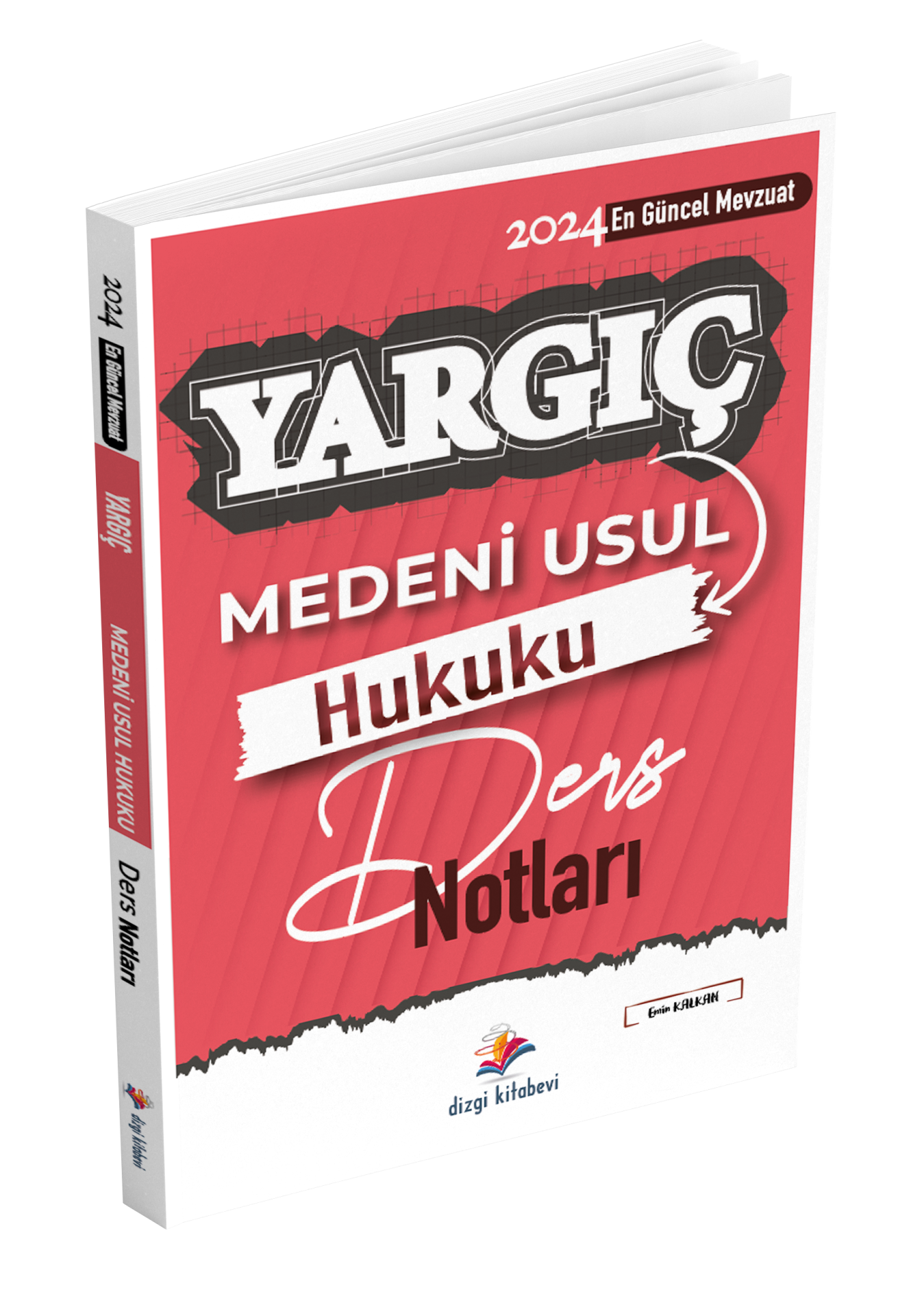 Dizgi Kitap Yargıç Hakimlik ve Hmgs Medeni Usul Hukuku Ders Notları 4. Baskı 2024 Emin Kalkan