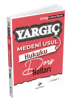 Dizgi Kitap Yargıç Hakimlik ve Hmgs Medeni Usul Hukuku Ders Notları 4. Baskı 2024 Emin Kalkan