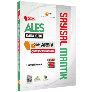 2026 ALES SAYISAL MANTIK Kara Kutu ÖSYM Çıkmış Soru Havuzu Bankası Konu Özetli Dijital Çözümlü İnformal Yayınları