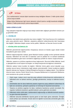 Dizgi Kitap Yargıç Hakimlik ve Hmgs Medeni Usul Hukuku Ders Notları 4. Baskı 2024 Emin Kalkan