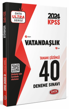 KPSS Vatandaşlık 40 Deneme Sınavı 2024