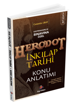 Dizgi Kitap Kaymakamlık Sınavına Özel Herodot İnkılap Tarihi Konu Anlatımı-2024
