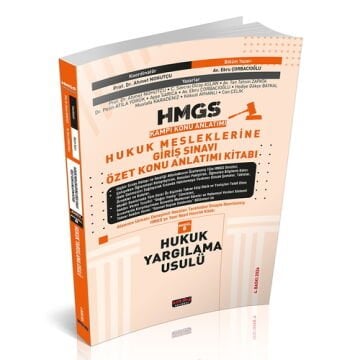 HMGS Özet Konu Anlatımı Hukuk Yargılama Usulü Savaş Yayınları