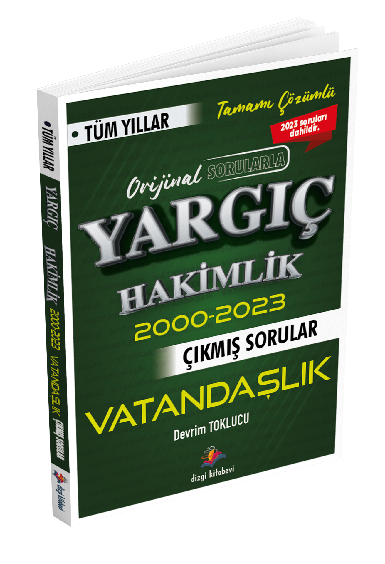 Dizgi Kitap 2024 Yargıç Hakimlik Vatandaşlık Tüm Yıllar Çıkmış Sorular