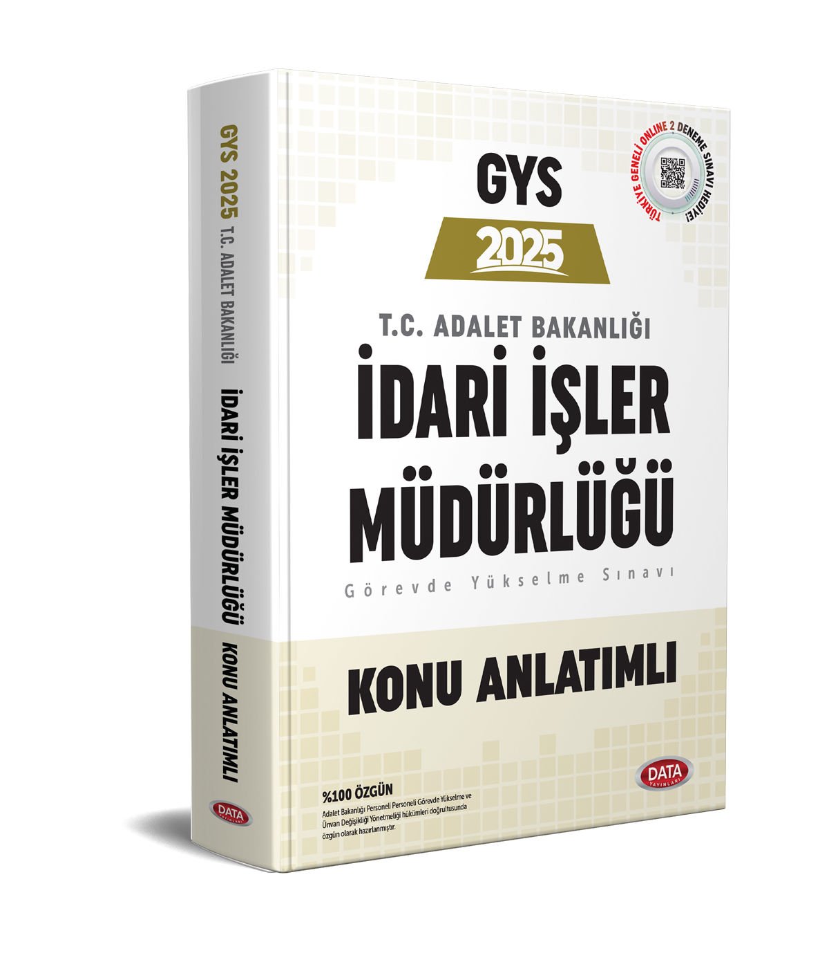 Adalet Bakanlığı İdari İşler Müdürlüğü Gys Konu Anlatımlı Data Yayınları