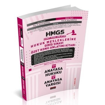 Savaş Yayınları HMGS Özet Konu Anlatımı Anayasa Hukuku Anayasa Yargısı