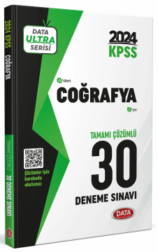 KPSS Coğrafya 30 Deneme Sınavı 2024