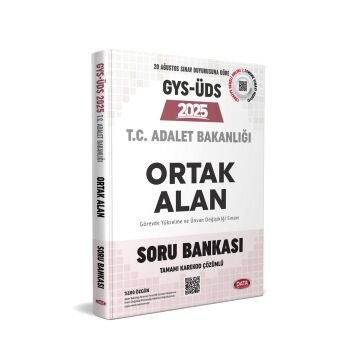 GYS Adalet Bakanlığı Ortak Alan Soru Bankası - Karekod Çözümlü Data Yayınları