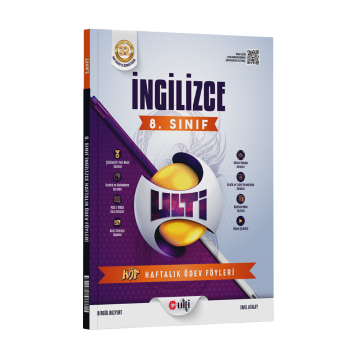 Ulti Yayınları 8. Sınıf LGS İngilizce Haftalık Ödev Föyleri