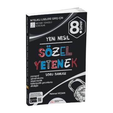 Paragrafın Şifresi 8. Sınıf Yeni Nesil Sözel Yetenek Soru Bankası