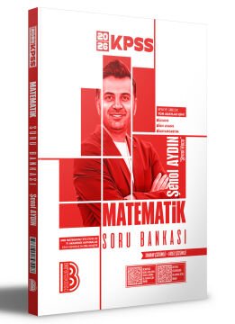 2026 KPSS Matematik Tamamı Video Çözümlü Soru Bankası Şenol Aydın Benim Hocam Yayınları