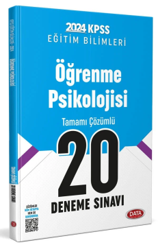 KPSS Eğitim Bilimleri Öğrenme Psikolojisi 20 Deneme Sınavı 2024