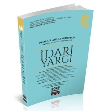 İdari Yargı Konu Anlatımı Savaş Yayınları