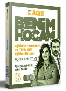 2026 MEB AGS Eğitimin Temelleri ve Türk Milli Eğitim Sistemi Konu Anlatımı Ayşegül Aldemir Sabri Zahit Benim Hocam Yayınları