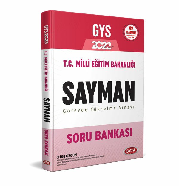 MİLLİ EĞİTİM BAKANLIĞI SAYMAN GYS  SORU BANKASI