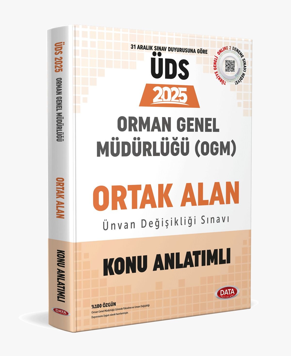 Orman Genel Müdürlüğü Ünvan Değişikliği Sınavı Ortak Alan Konu Anlatımlı Data Yayınları