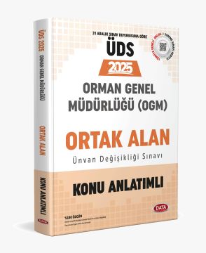 Data Yayınları Orman Genel Müdürlüğü Ünvan Değişikliği Sınavı Ortak Alan Konu Anlatımlı