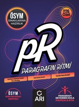 2026 Paragrafın Ritmi ÖSYM Sınavlarına Hazırlık Güncel Baskı Hamza Kaya Arı Yayınları