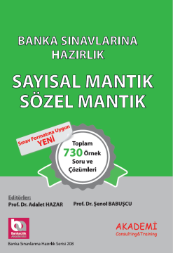 Banka Sınavlarına Hazırlık Sayısal Mantık Sözel Mantık