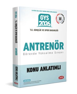 T.C. Gençlik Ve Spor Bakanlığı Antrenör Gys Konu Anlatımlı Data Yayınları