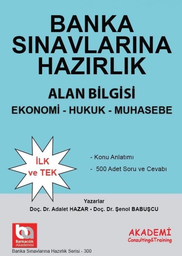 Banka Sınavlarına Hazırlık Alan Bilgisi Konu Anlatımı