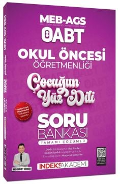 2025 ÖABT MEB-AGS Okul Öncesi Öğretmenliği Çocuğun Yüz Dili Soru Bankası Çözümlü - Muhammet Güngör İndeks Akademi Yayıncılık