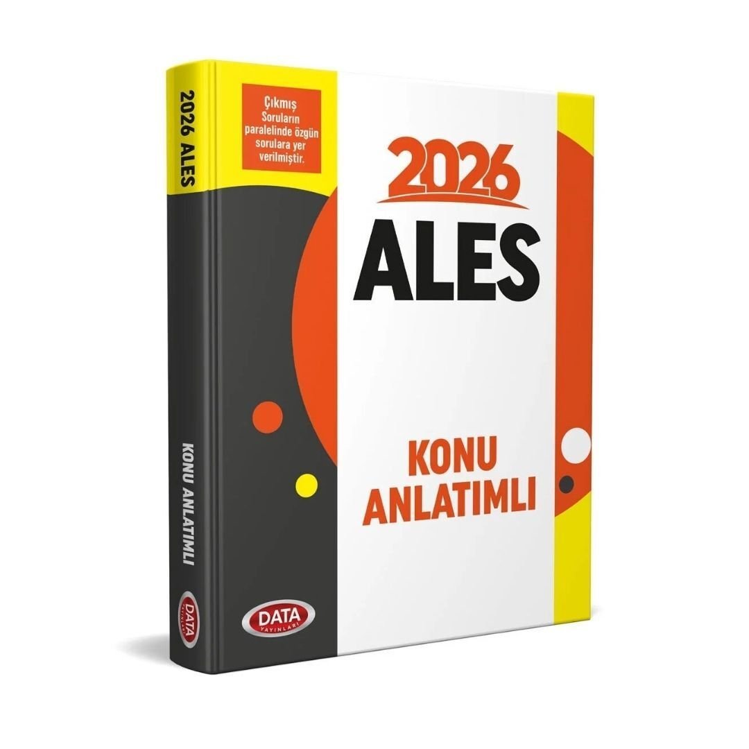 2026 Ales  Konu Anlatımlı Data Yayınları