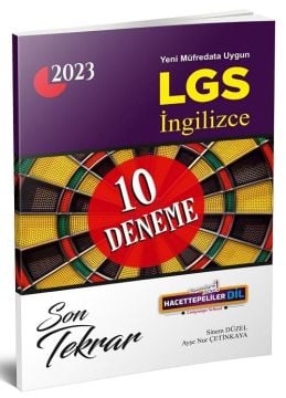 Hacettepeliler 2023 8. Sınıf LGS İngilizce Son Tekrar 10 Deneme