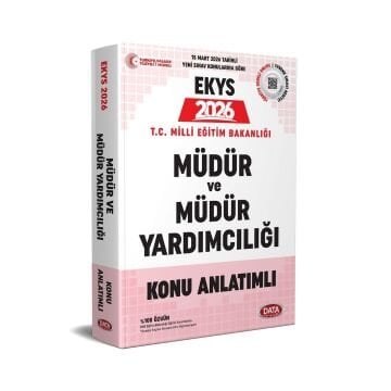 2026 MEB EKYS Müdür ve Müdür Yardımcılığı Konu Anlatımlı (Maarif Modeline Göre) Data Yayınları