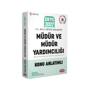 Data Yayınları 2027 MEB EKYS Müdür ve Müdür Yardımcılığı Konu