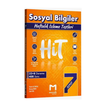 Mozaik Yayınları 7. Sınıf Sosyal Bilgiler Hit 40'lı Deneme